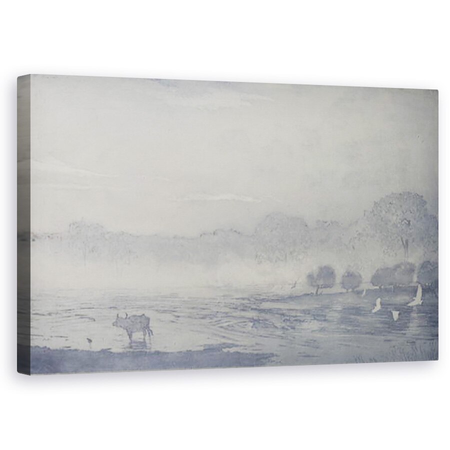 Tablou canvas - angus hampel - Trei bivoli, 2017, 50 x 80 cm