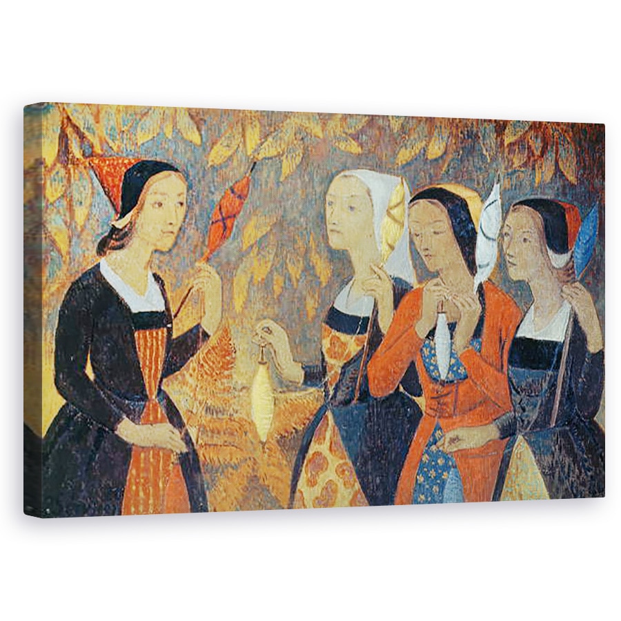 Tablou canvas - Paul Serusier - Spinner , 60 x 100 cm