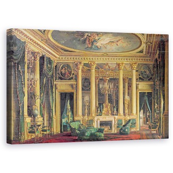Tablou canvas - Charles Giraud - Un salon in hotelul Monsieur Basile Parent, Place Vendome, Paris, 50 x 80 cm Tablou canvas - Charles Giraud - Un salon in hotelul Monsieur Basile Parent, Place Vendome, Paris, 50 x 80 cm