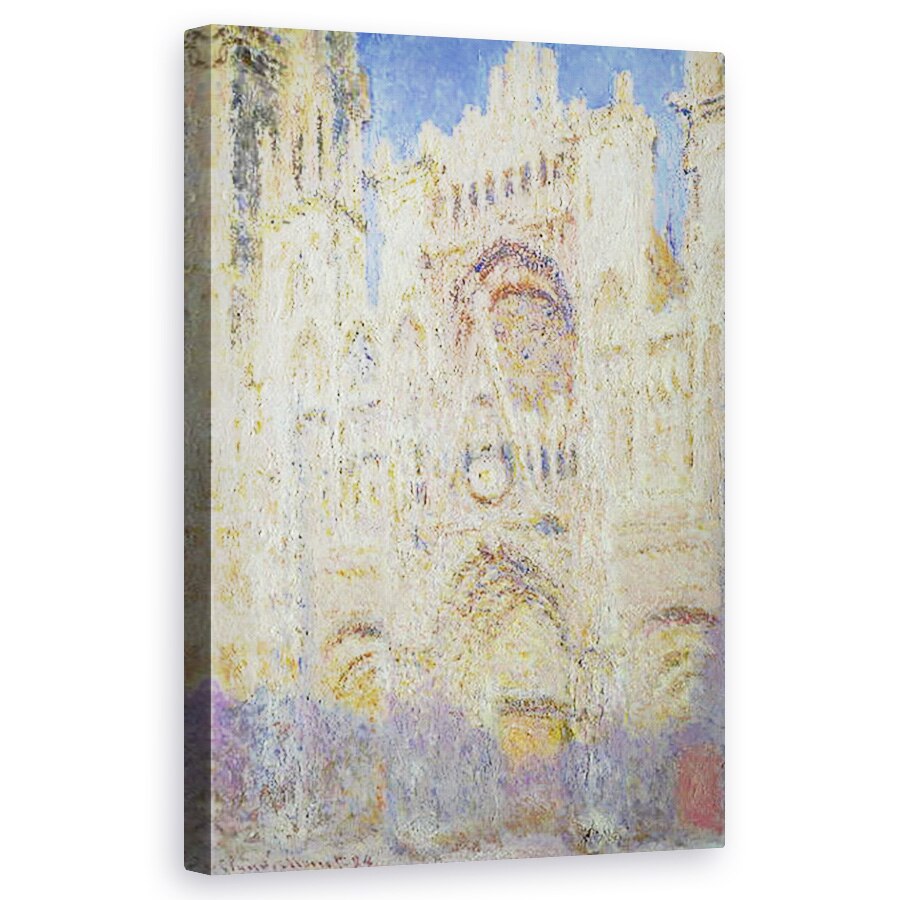 Tablou canvas - Claude Monet - Catedrala Rouen la apus, 50 x 80 cm