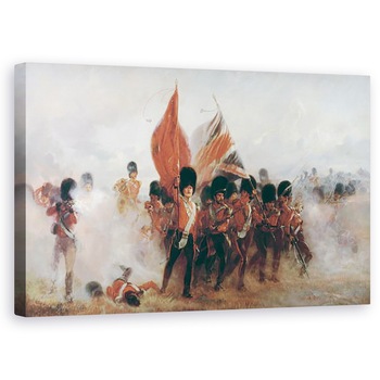 Tablou canvas - Lady Butler - Culorile, avansarea garzilor scotienilor la Alma, 50 x 80 cm Tablou canvas - Lady Butler - Culorile, avansarea garzilor scotienilor la Alma, 50 x 80 cm