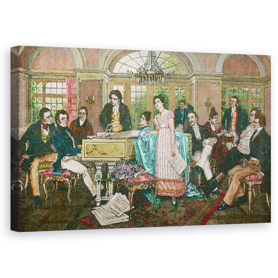 Tablou canvas - Hans Temple - FRANZ SCHUBERT , 50 x 80 cm