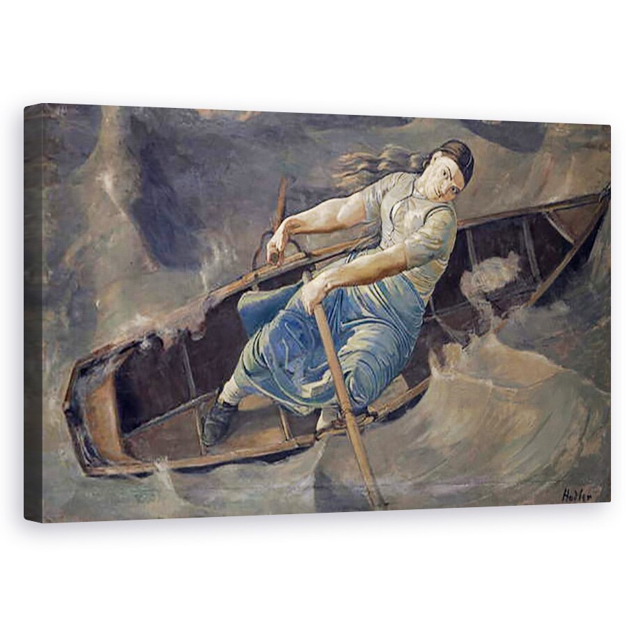 Tablou canvas - Ferdinand Hodler - Femeia indrazneata, 50 x 80 cm