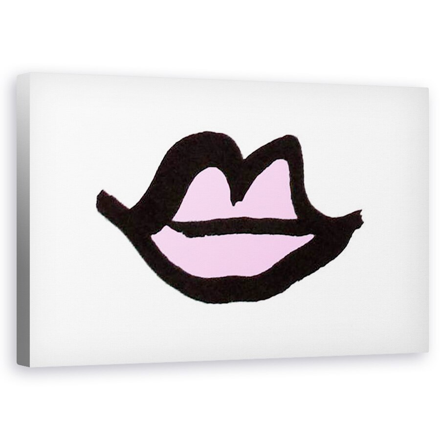 Tablou canvas - Daisy de Villeneuve - Buze Roz, 50 x 80 cm