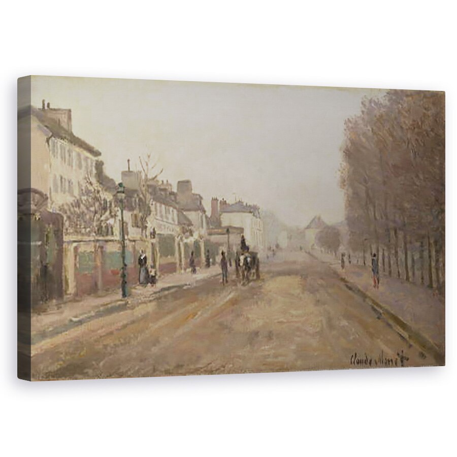 Tablou canvas - Claude Monet - Boulevard Héloise, Argenteuil, 50 x 80 cm