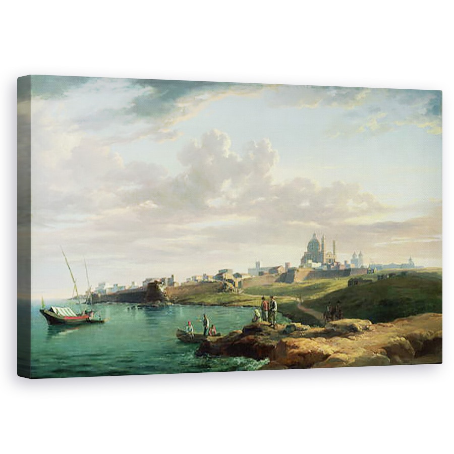 Tablou canvas - William Marlow - O vedere a Montevideo, 50 x 80 cm