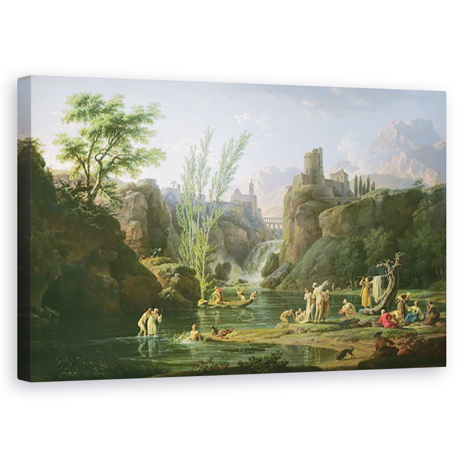 Tablou canvas - Claude Joseph Vernet - Neata, The Bathers, 60 x 100 cm