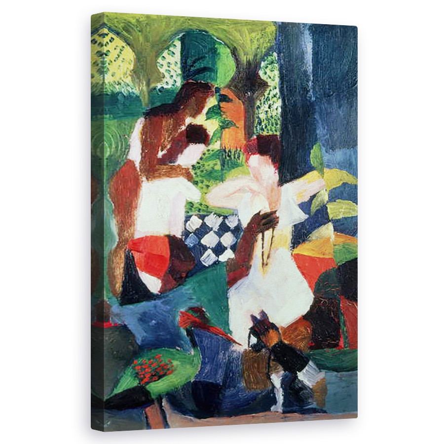 Tablou canvas - August Macke - Bijutierul turc , 50 x 80 cm