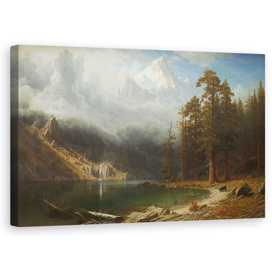 Tablou canvas - Albert Bierstadt - Muntele Corcoran, 50 x 80 cm