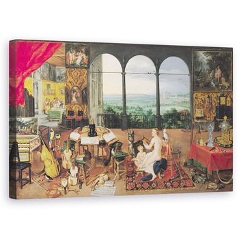 Tablou canvas - Jan Brueghel the Elder - Auz, 60 x 100 cm Tablou canvas - Jan Brueghel the Elder - Auz, 60 x 100 cm