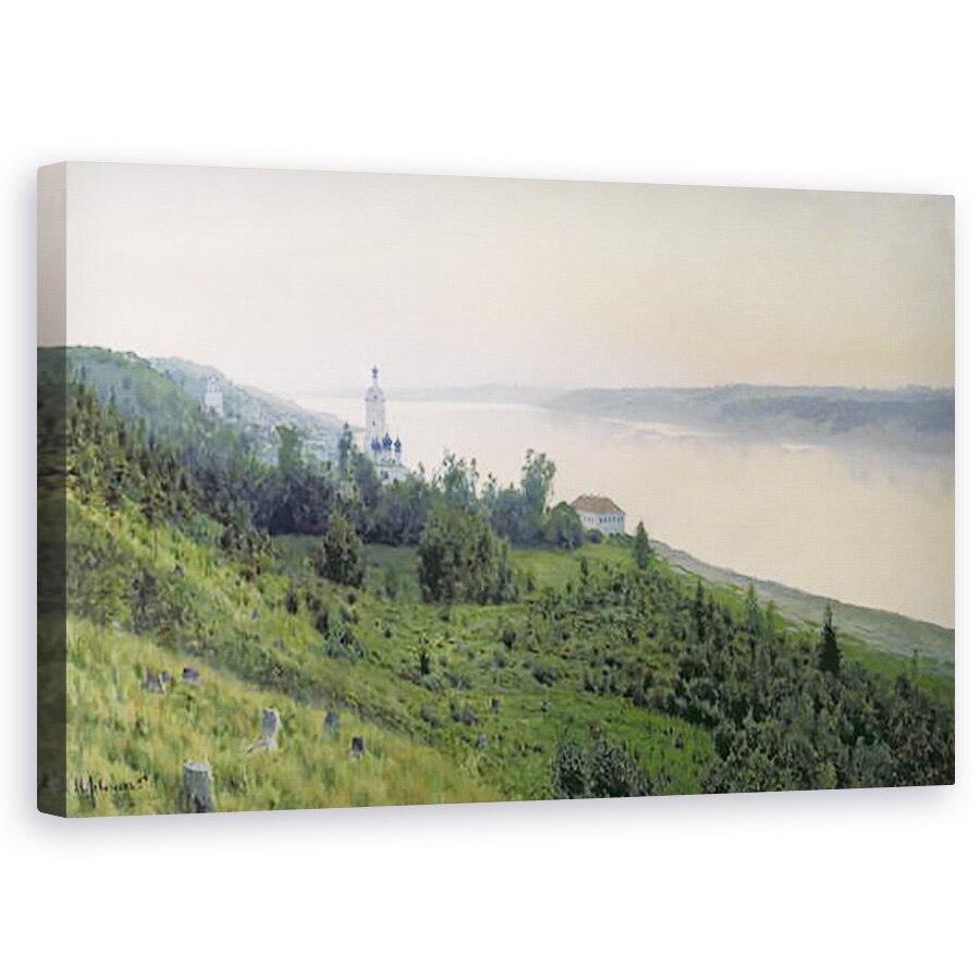 Tablou canvas - Isaak Ilyich Levitan - Peisaj rece, 50 x 80 cm