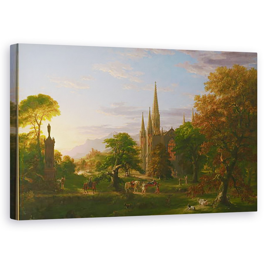 Tablou canvas - Thomas Cole - Returnarea, 50 x 80 cm