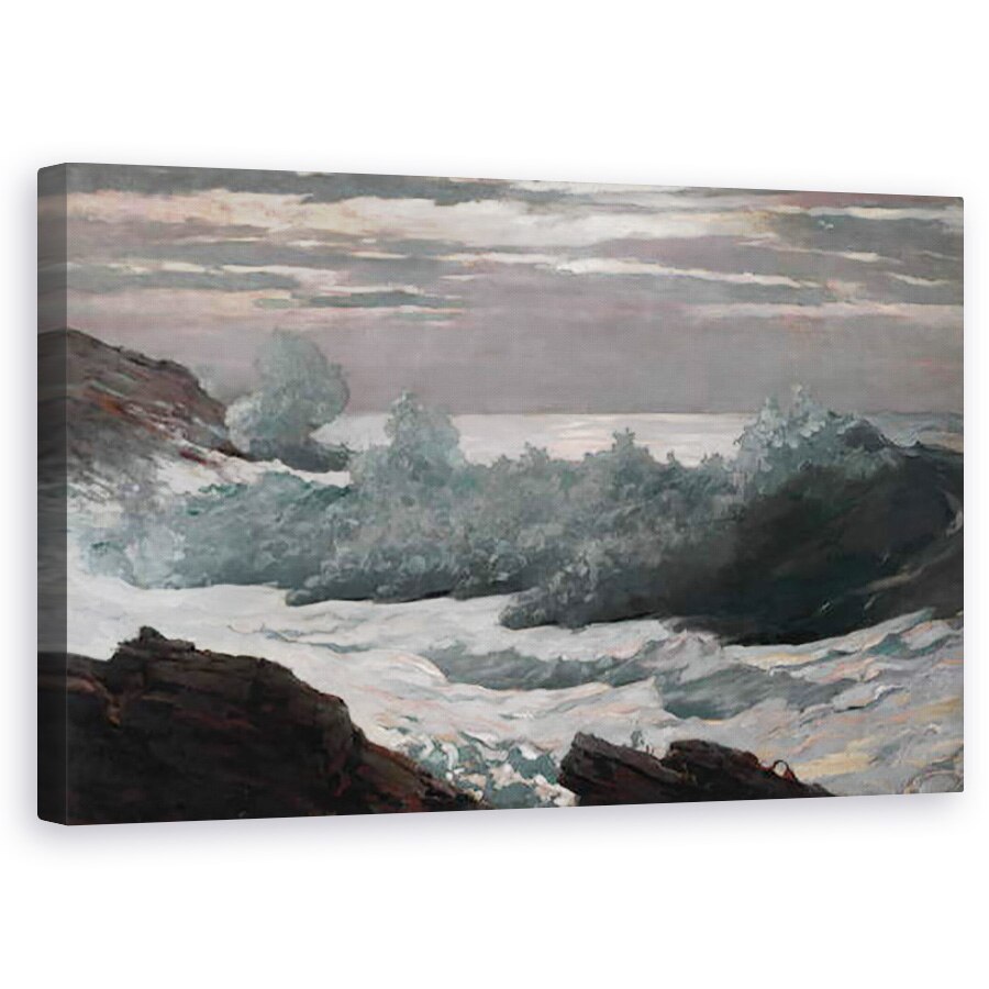 Tablou canvas - Winslow Homer - Dimineata devreme dupa o furtuna pe mare, 60 x 100 cm