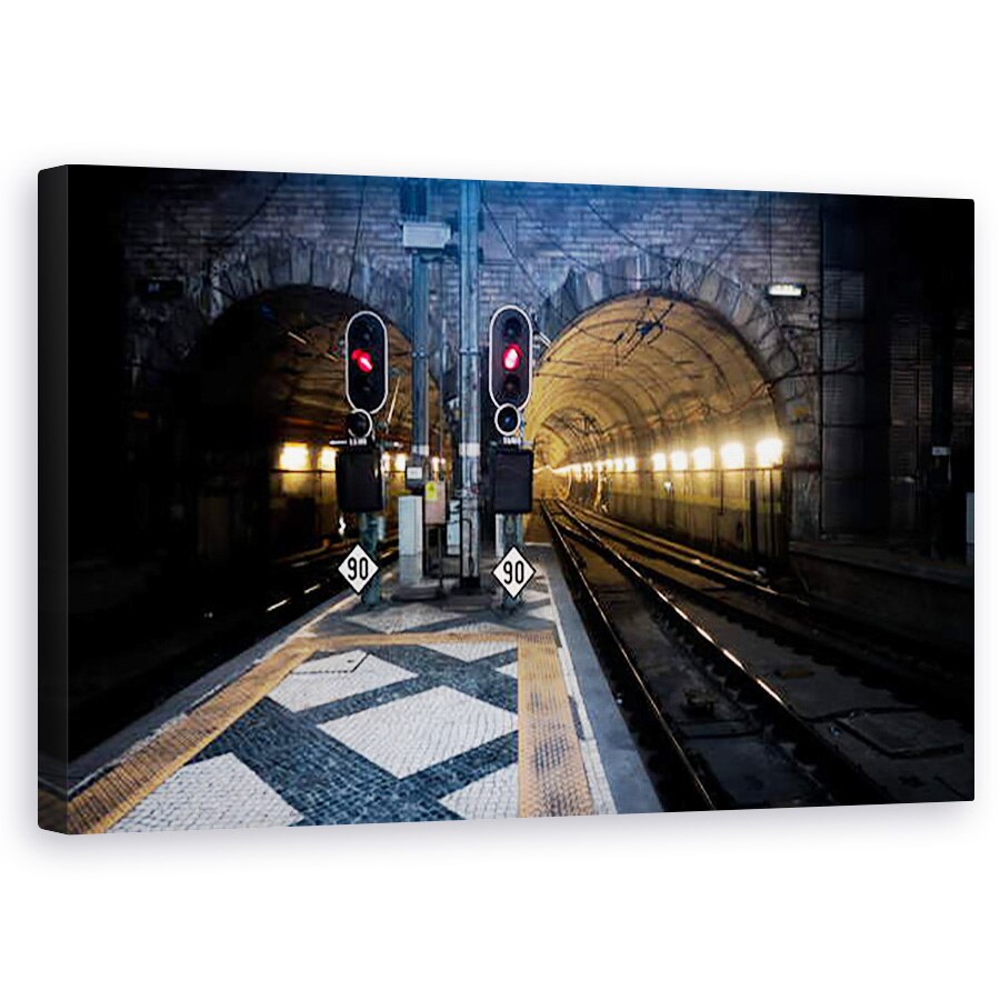 Tablou canvas - Guilherme Pontes - Rossio in Technicolor, 50 x 80 cm