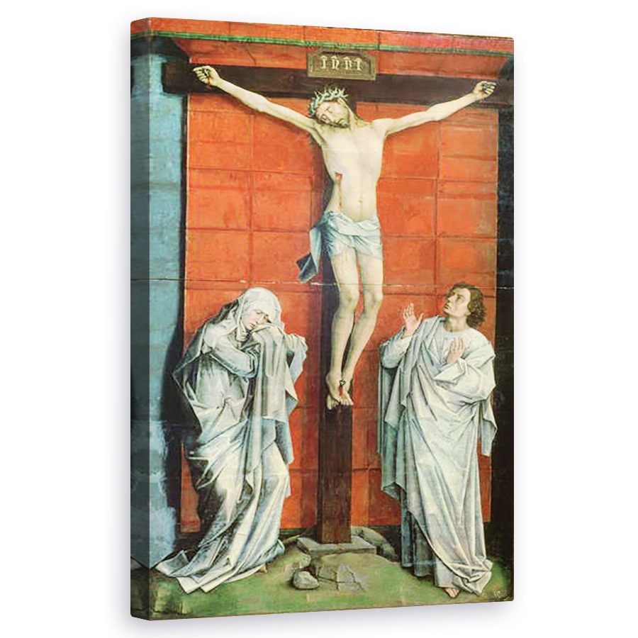 Tablou canvas - Rogier van der Weyden - Calvarul , 60 x 100 cm