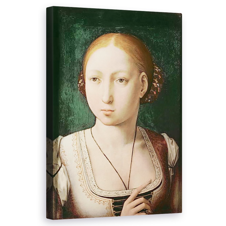 Tablou canvas - Juan de Flandes - Juana sau Ioana de Castilia, numita Mad 1479-1555 fiica lui Ferdinand al II-lea de Aragon 1452-1516 si a Isabellei de Castilia 1451-1504, 60 x 100 cm