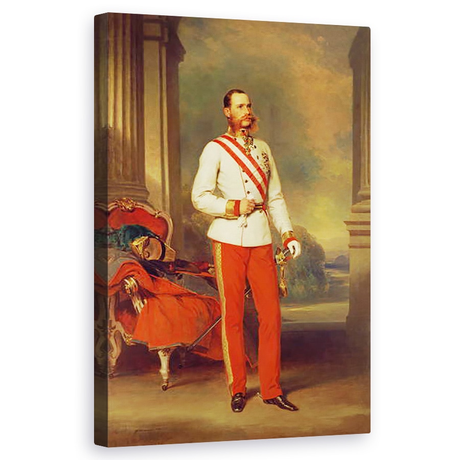 Tablou canvas - Franz Xaver Winterhalter - Franz Joseph I, 50 x 80 cm