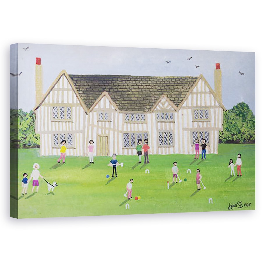 Tablou canvas - Judy Joel - Casa Tudor, 50 x 80 cm