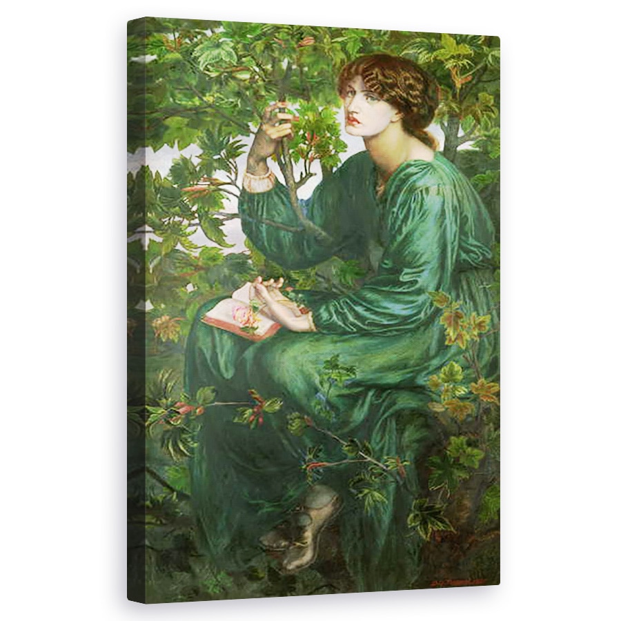 Tablou canvas - Dante Gabriel Charles Rossetti - Zi de vis, 60 x 100 cm