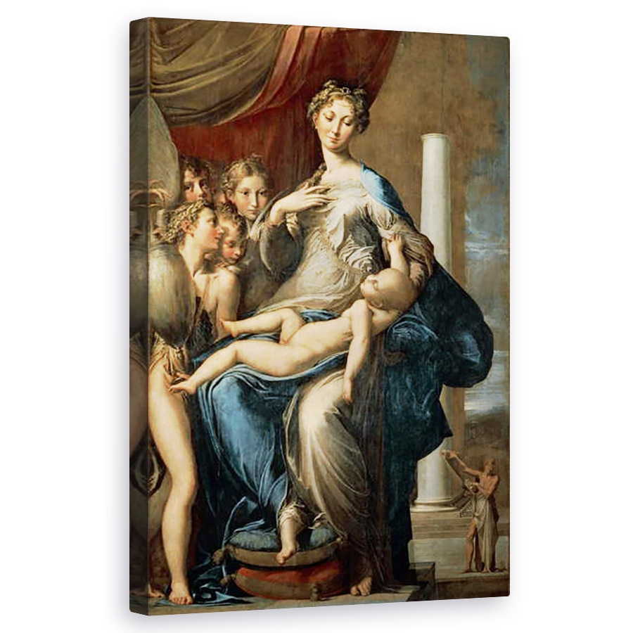 Tablou canvas - Parmigianino - Madonna cu gatul lung, 60 x 100 cm