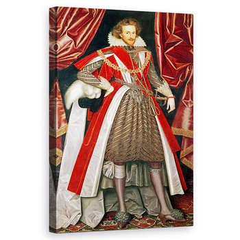 Tablou canvas - William Larkin - Philip Herbert, al 4-lea conte de Pembroke, 60 x 100 cm Tablou canvas - William Larkin - Philip Herbert, al 4-lea conte de Pembroke, 60 x 100 cm