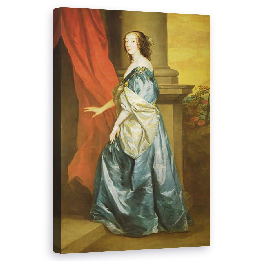 Tablou canvas - Anthony van Dyck - Lucy Percy, 50 x 80 cm