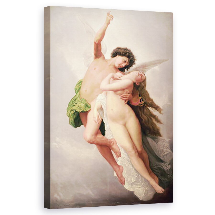 Tablou canvas - Emile Signol - Rapirea Psyche, 60 x 100 cm