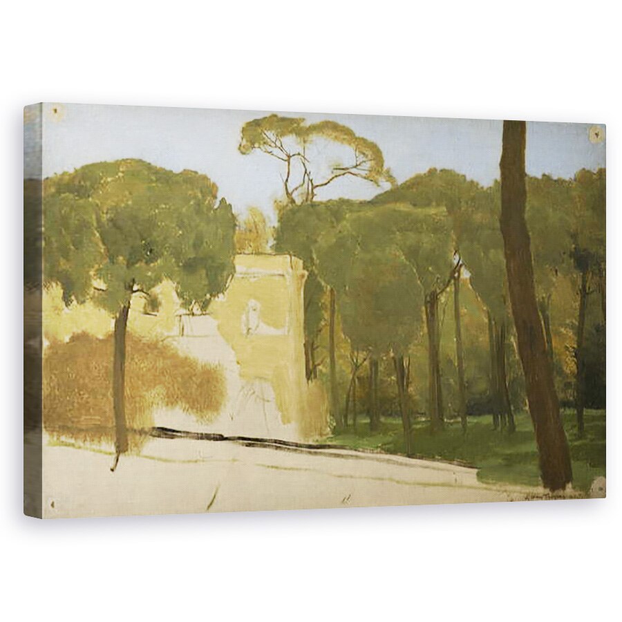 Tablou canvas - Lawrence Alma-Tadema - Pini intr-un parc roman, 60 x 100 cm