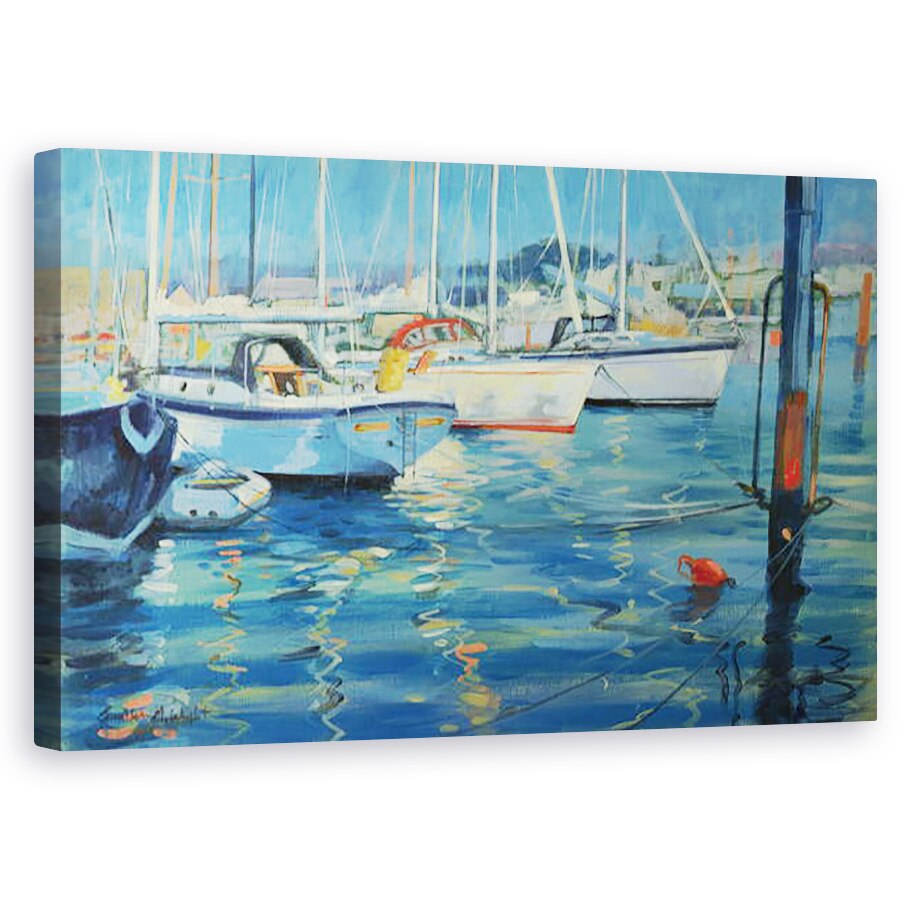 Tablou canvas - Jennifer Wright - Insula Wight - Reflectii iaht, 50 x 80 cm