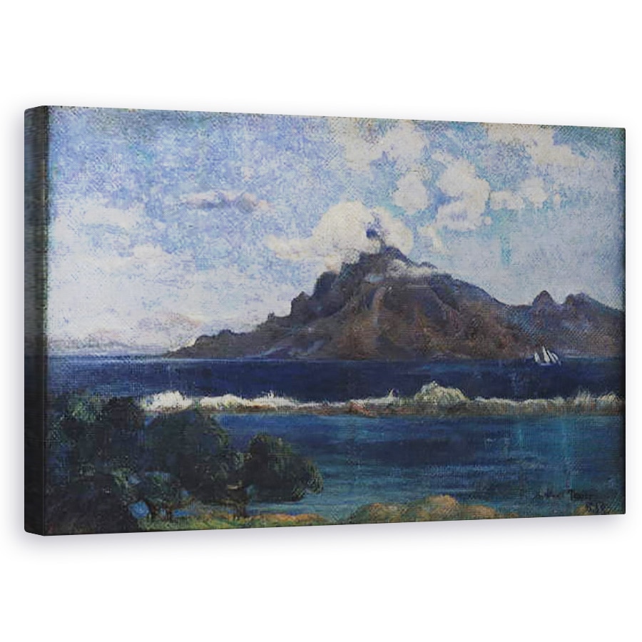 Tablou canvas - Paul Gauguin - Coastal Martinica Peisaj, 60 x 100 cm