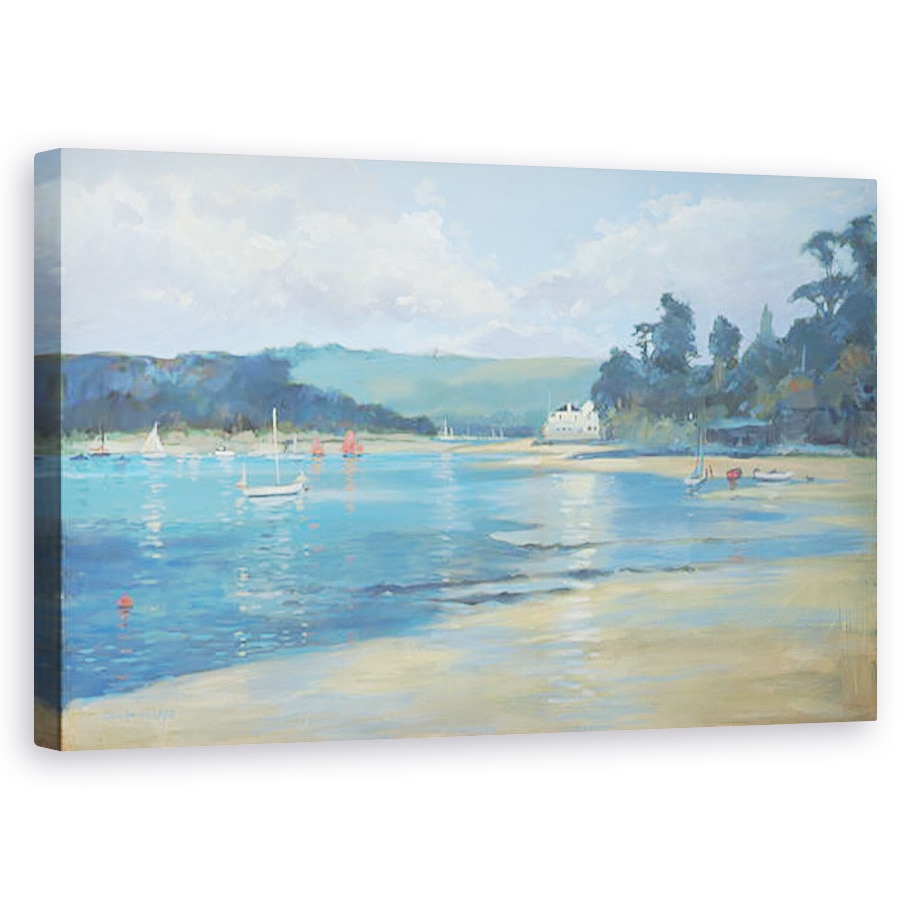 Tablou canvas - Jennifer Wright - Salcombe - Lumina dupa-amiezii tarziu, 60 x 100 cm