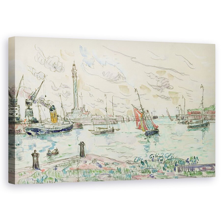 Tablou canvas - Paul Signac - Dunkirk, 60 x 100 cm