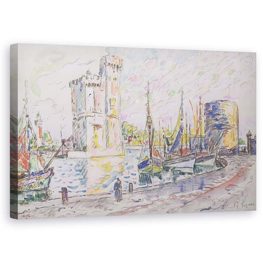 Tablou canvas - Paul Signac - La Rochelle , 50 x 80 cm
