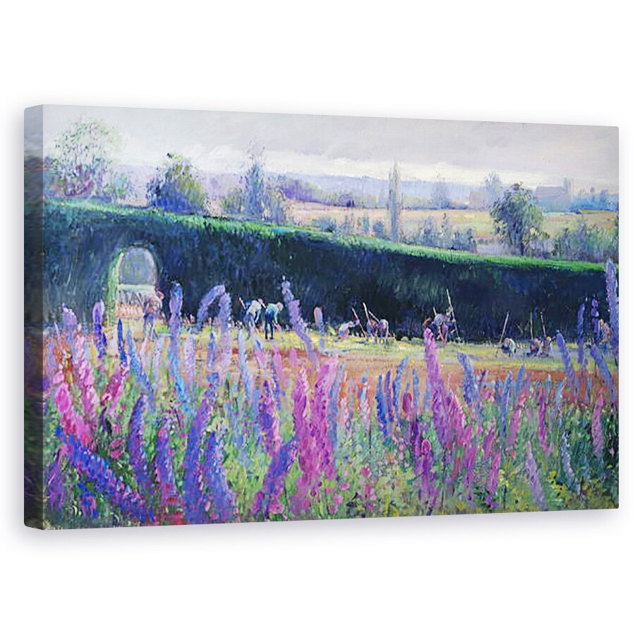 Tablou canvas - Timothy Easton - Hoeing impotriva gardului viu, 60 x 100 cm