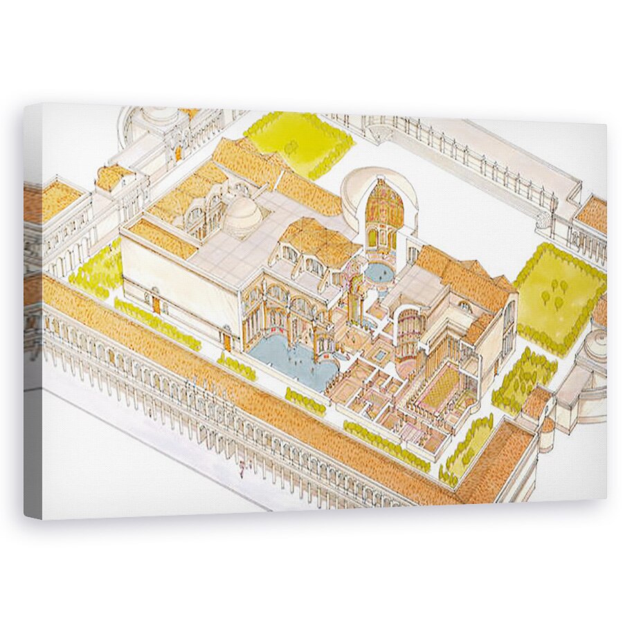 Tablou canvas - Fernando Aznar Cenamor - Baile Caracalla, 60 x 100 cm