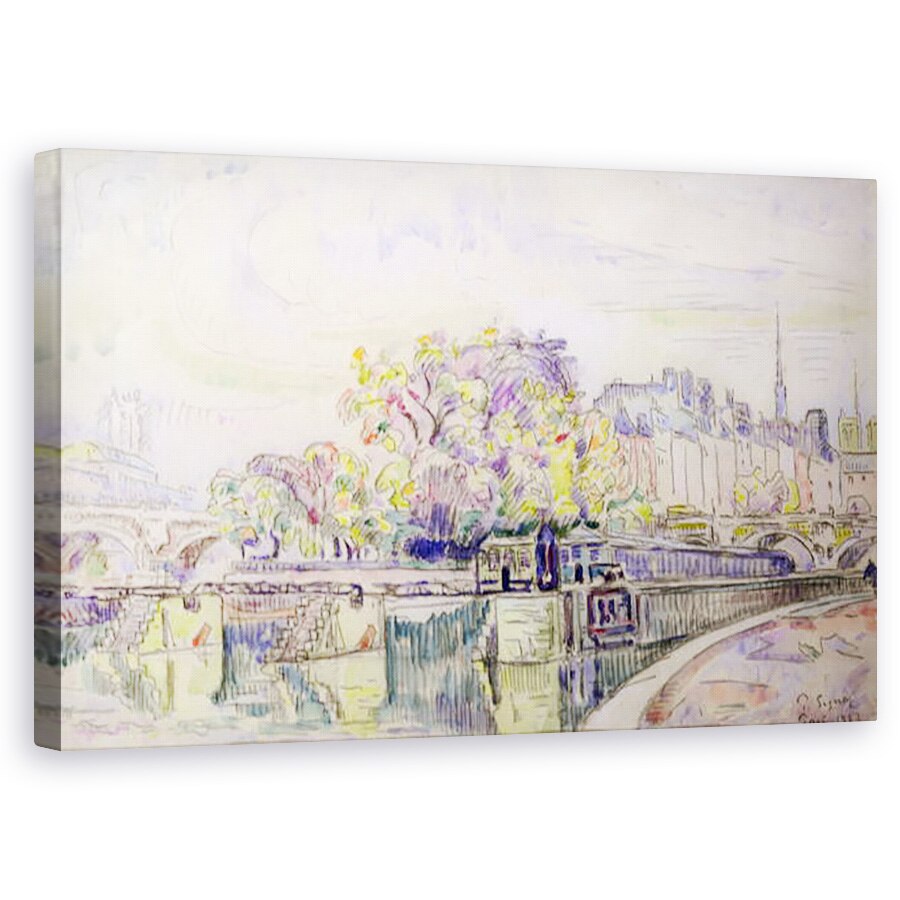 Tablou canvas - Paul Signac - Paris, 60 x 100 cm