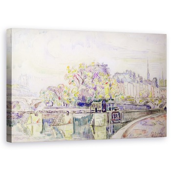 Tablou canvas - Paul Signac - Paris, 60 x 100 cm Tablou canvas - Paul Signac - Paris, 60 x 100 cm