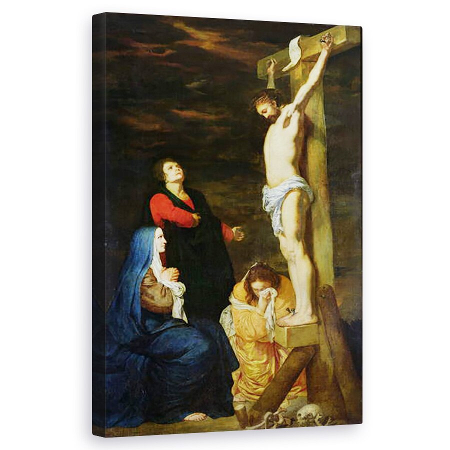 Tablou canvas - Gerard de Lairesse - Hristos pe cruce , 60 x 100 cm