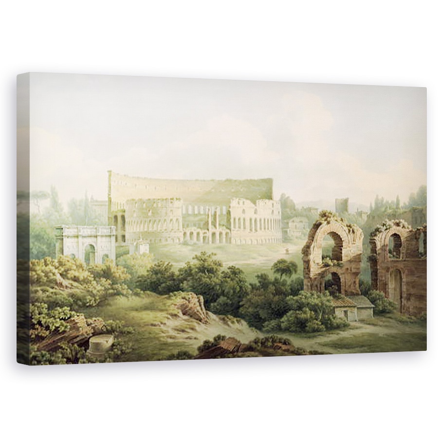 Tablou canvas - John Warwick Smith - Colosseumul, Roma, 60 x 100 cm