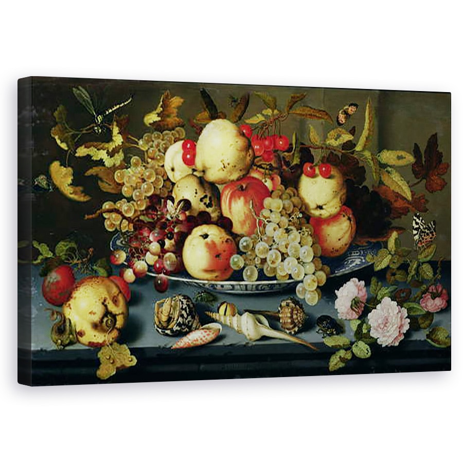 Tablou canvas - Balthasar van der Ast - Natura statica cu fructe, 50 x 80 cm