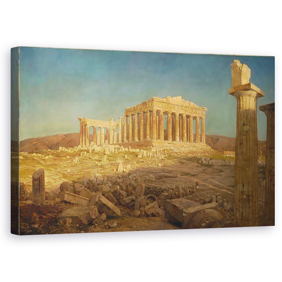 Tablou canvas - Frederic Edwin Church - Partenonul, 50 x 80 cm