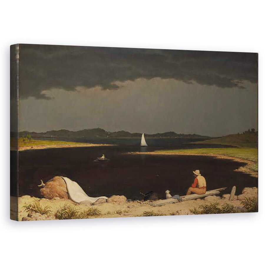 Tablou canvas - Martin Johnson Heade - Ne apropiem de Furtuna, 50 x 80 cm