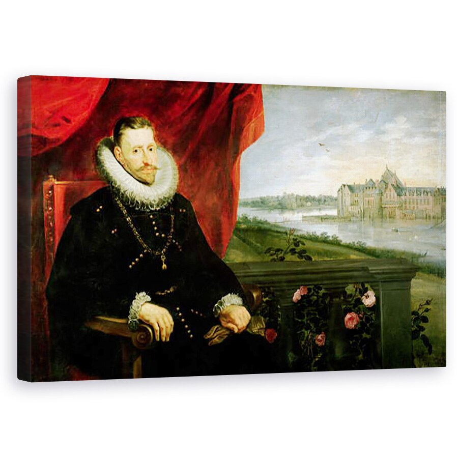 Tablou canvas - Peter Paul Rubens - Albert de Habsbourg 1559-1621 Arhiduce de Austria ulei pe panza , 60 x 100 cm