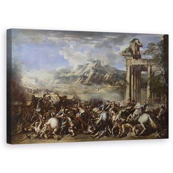 Tablou canvas - Salvator Rosa - Batalia eroica, 60 x 100 cm Tablou canvas - Salvator Rosa - Batalia eroica, 60 x 100 cm