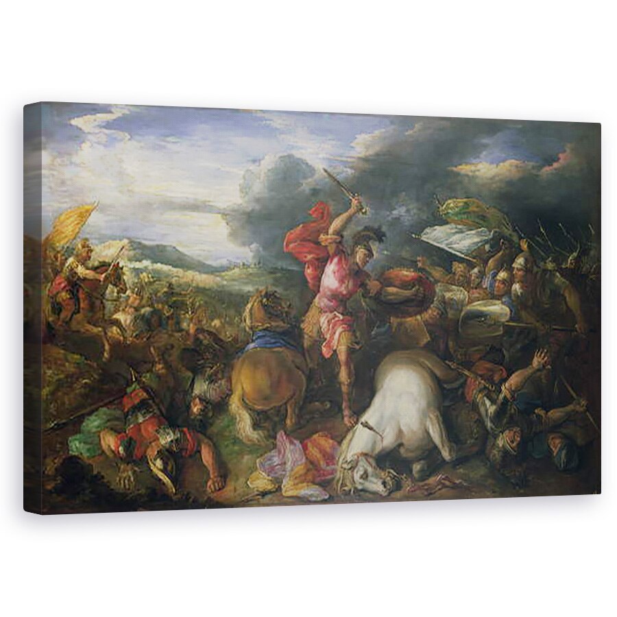 Tablou canvas - Joseph Parrocel - Batalia de la Arbeles din 331 i.Hr. , 60 x 100 cm