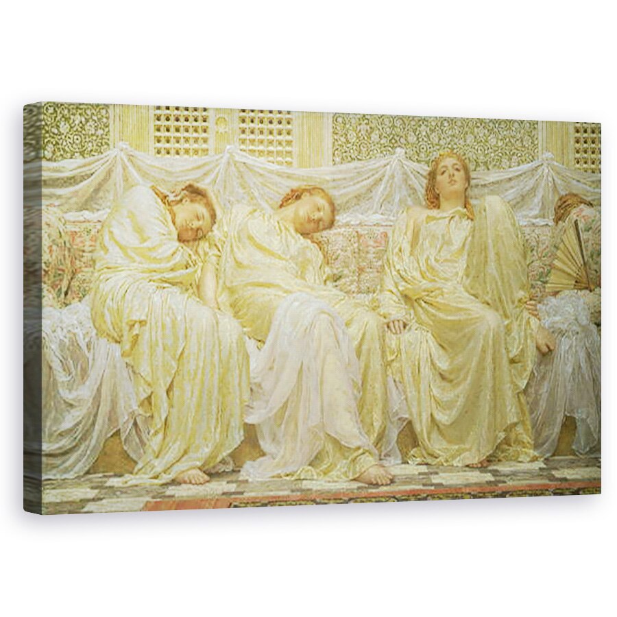 Tablou canvas - Albert Joseph Moore - Visatori, 50 x 80 cm
