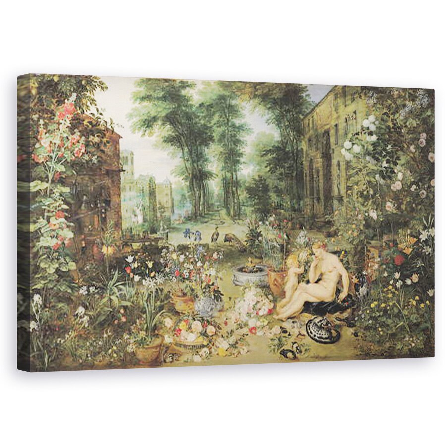 Tablou canvas - Jan Brueghel - Simtul Mirosului , 50 x 80 cm