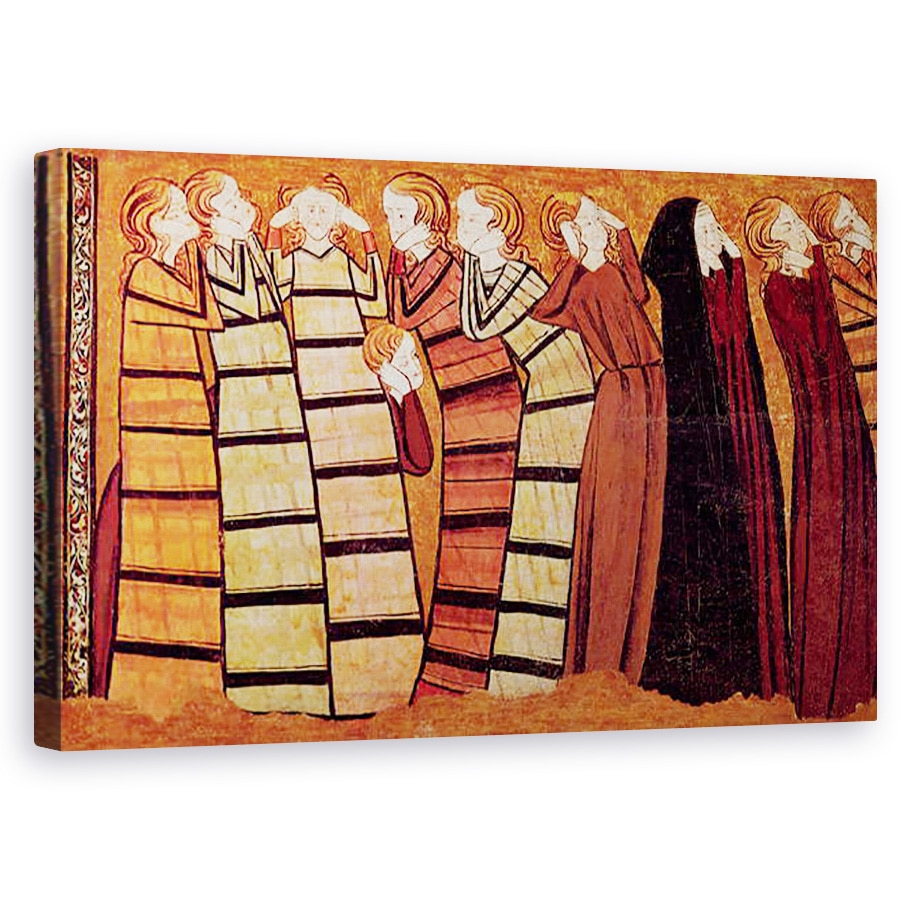 Tablou canvas - Scoala Spaniola - Plangatori, 60 x 100 cm