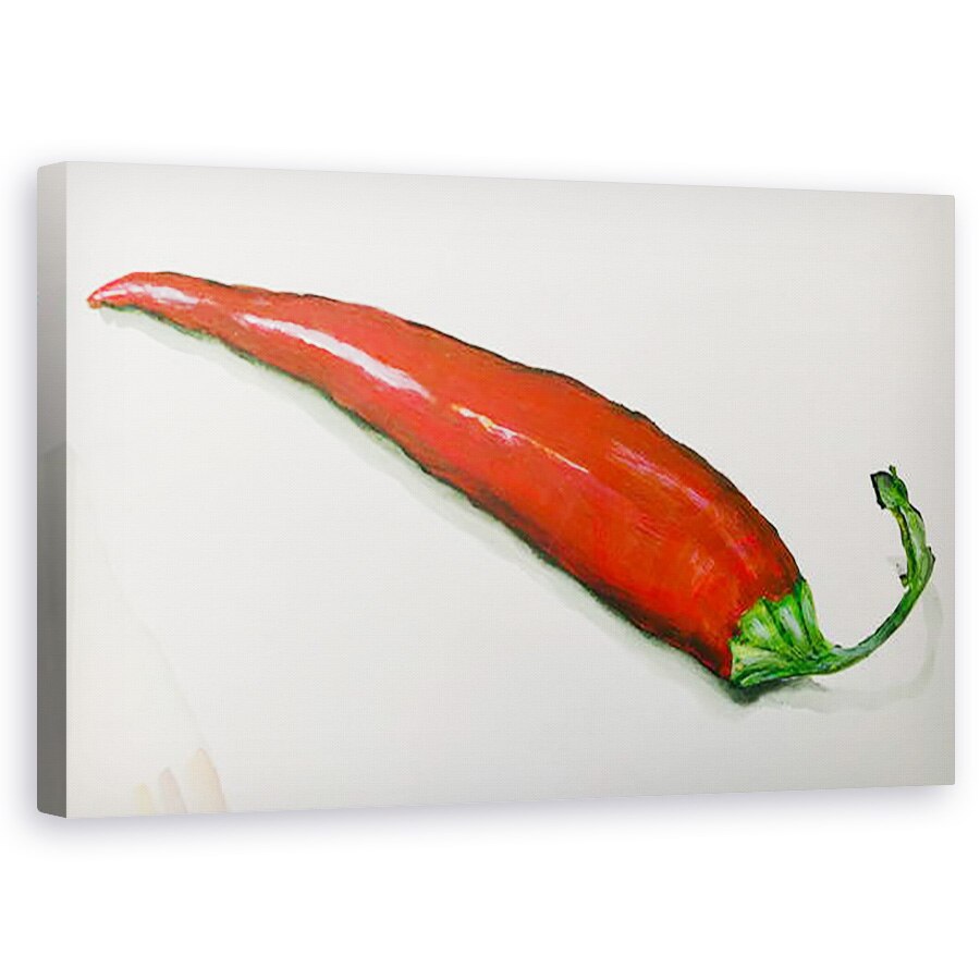 Tablou canvas - Sarah Thompson-Engels - Ardei iute rosu ,2020, 50 x 80 cm