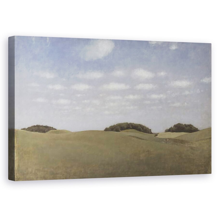 Tablou canvas - Vilhelm Hammershoi - Peisaj din Lejre, 50 x 80 cm